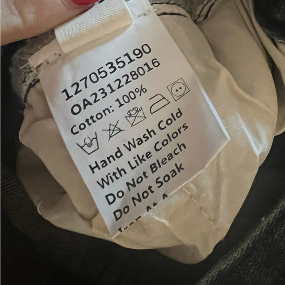 Commense Wide Leg Jeans Pants Vintage Style Denim Blue Medium Wash NWT XL or L - Picture 5 of 12